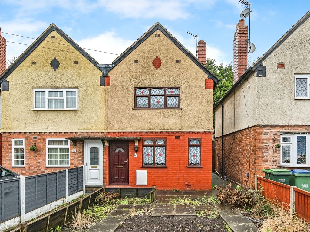 2 bed semidetached house for sale in Alexandra Road, Tipton DY4, £