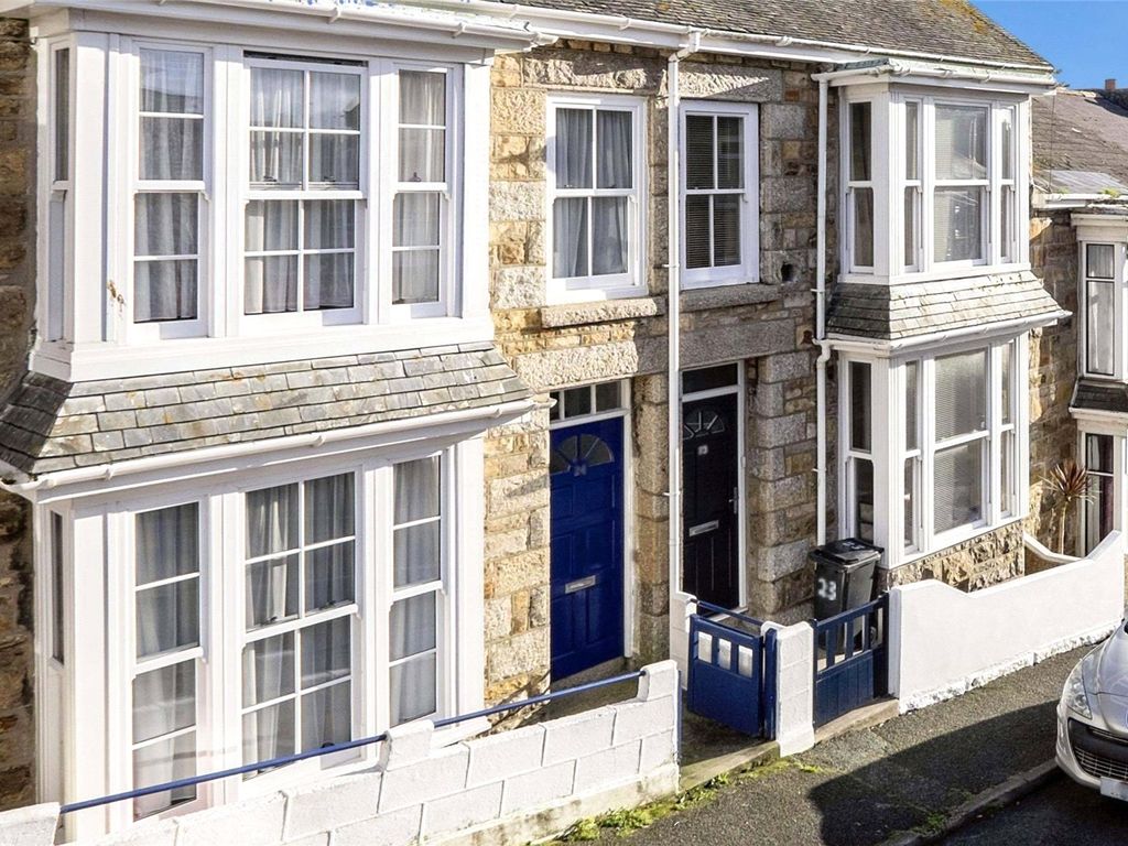 3 bed terraced house for sale in St. Michaels Street, Penzance