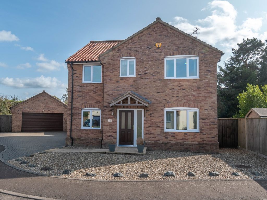 4 bed detached house for sale in The Paddocks, Mileham PE32, £395,000