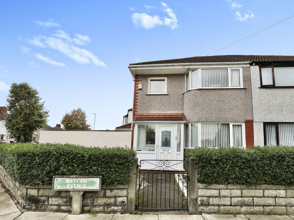 3 bed semidetached house for sale in Mayfair Avenue, Liverpool L14, £