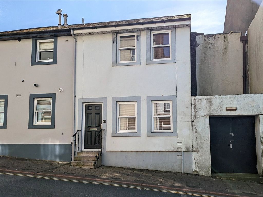 2 bed end terrace house for sale in 61 High Street, Maryport, Cumbria