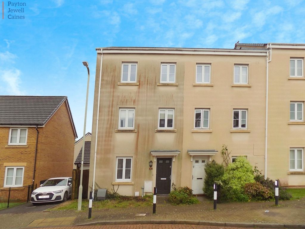 4 bed end terrace house for sale in Plorin Road, North Cornelly, Bridgend County. CF33, £185,000