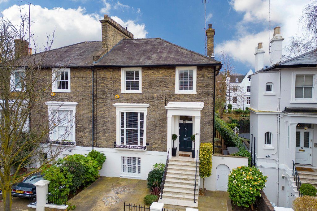 4 bed semidetached house for sale in Clifton Hill, St John's Wood