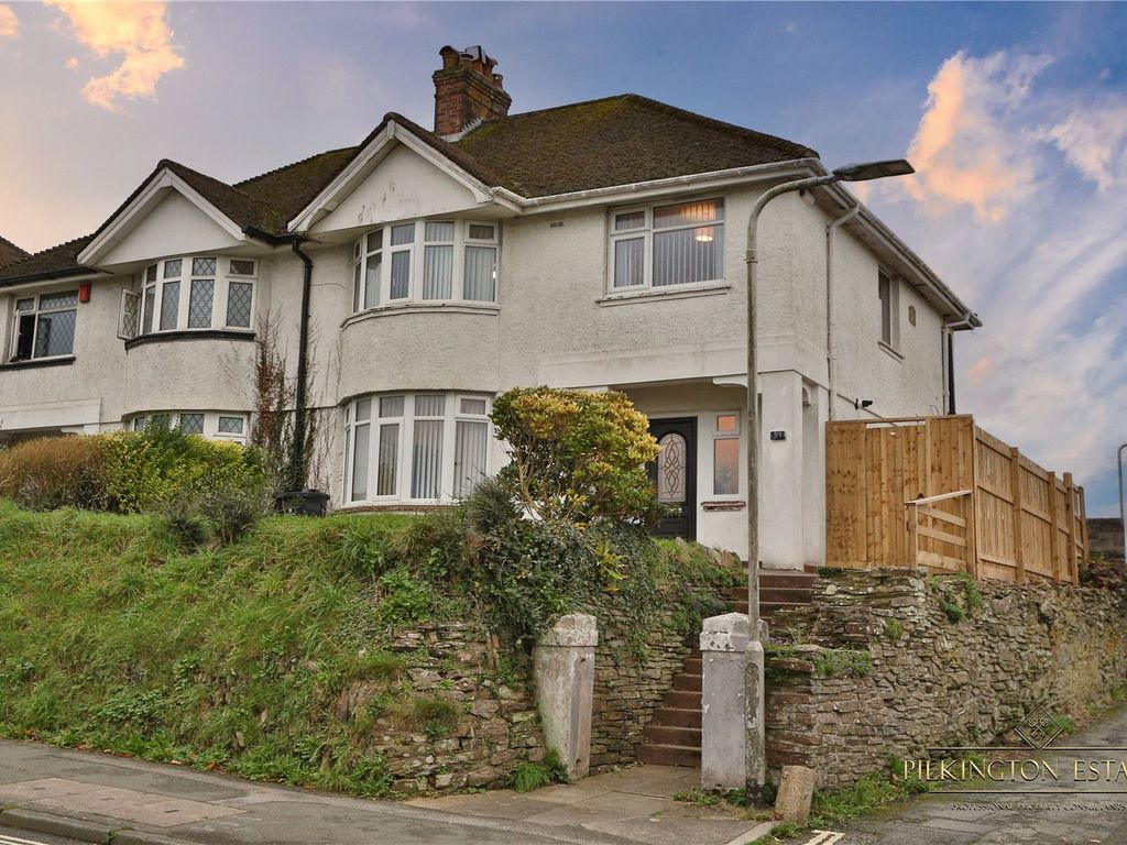 3 bed semidetached house for sale in Crownhill Road, Plymouth, Devon