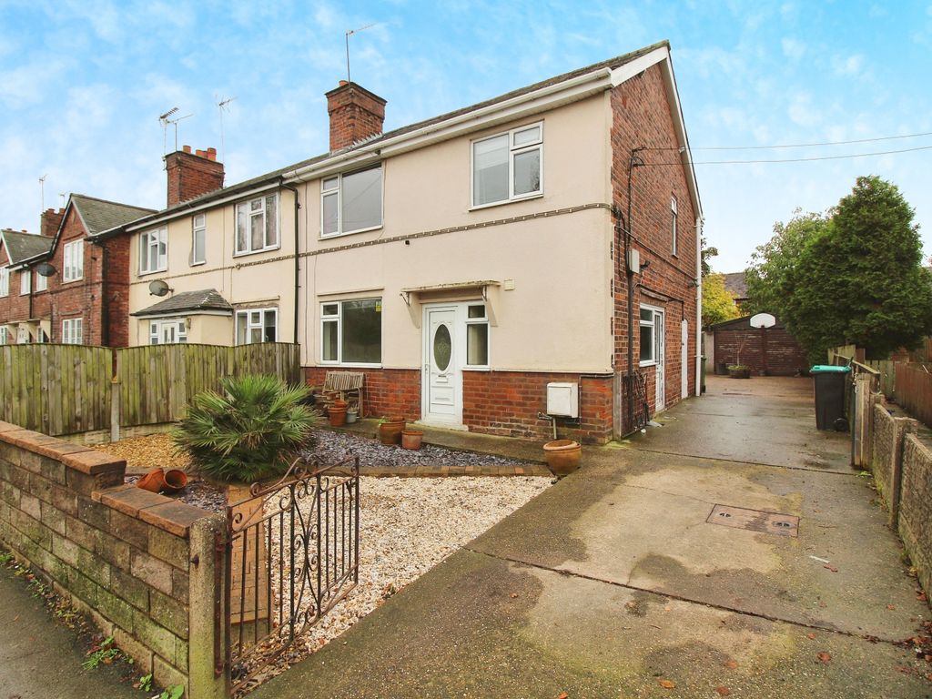 3 bed semidetached house for sale in Sherwood Street, Mansfield NG20