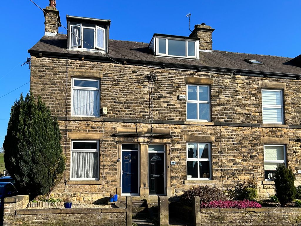 3 bed terraced house for sale in Hayfield Road, New Mills, High Peak