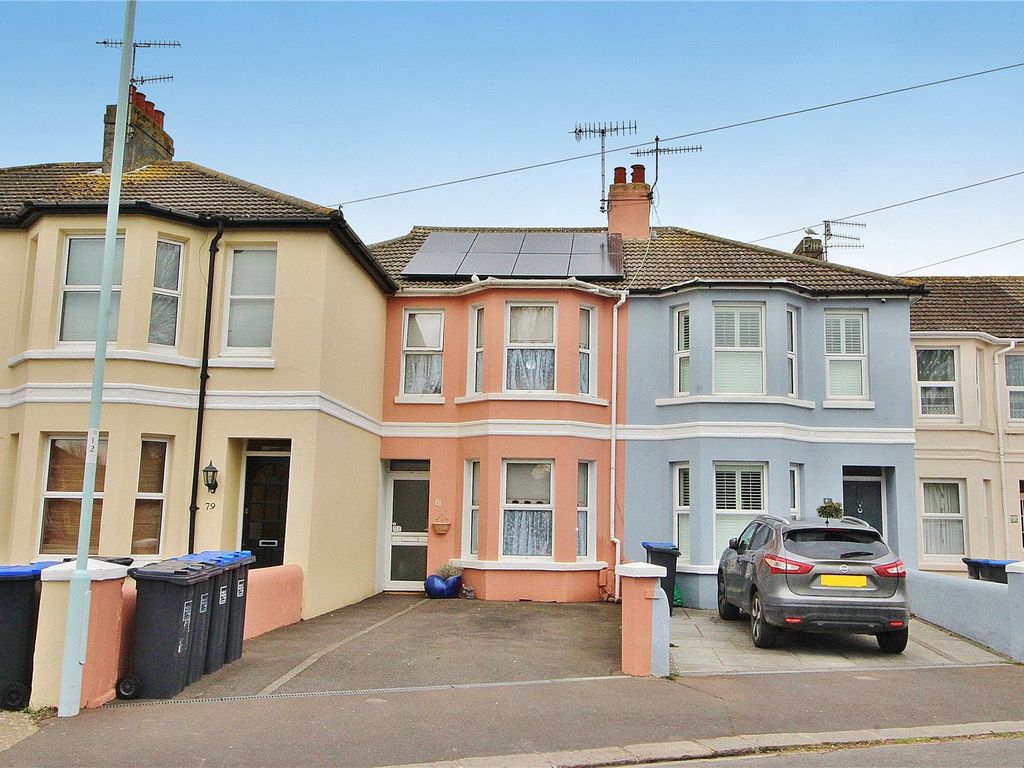 3 bed terraced house for sale in Kingsland Road, Worthing, West Sussex