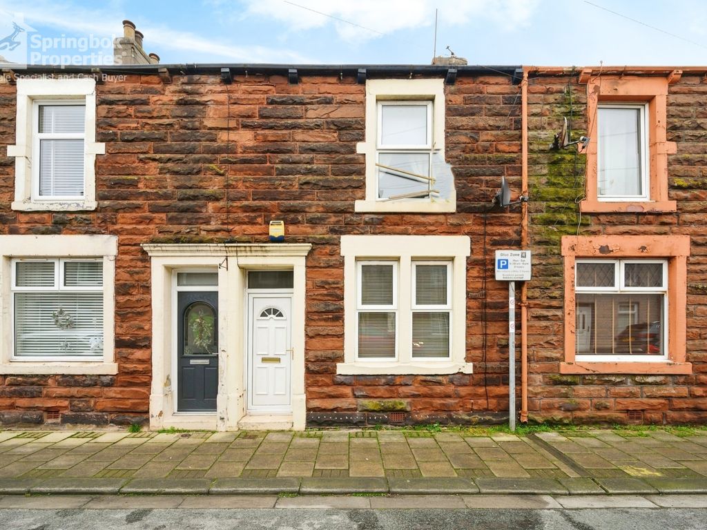 2 bed terraced house for sale in Cumberland Street, Workington, Cumbria