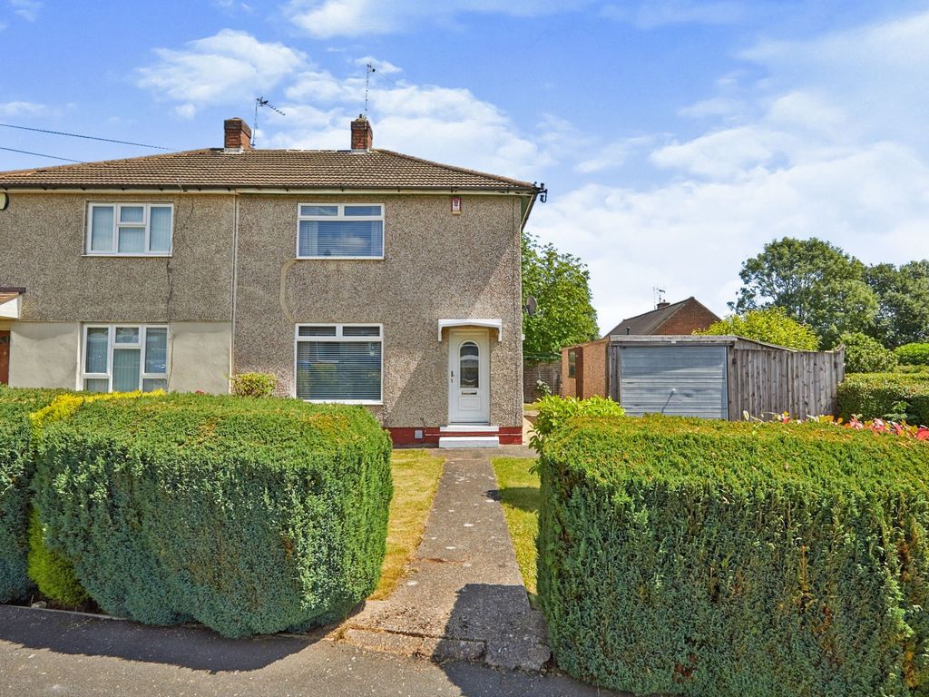 2 bed semidetached house for sale in Highbury Close, Mackworth, Derby