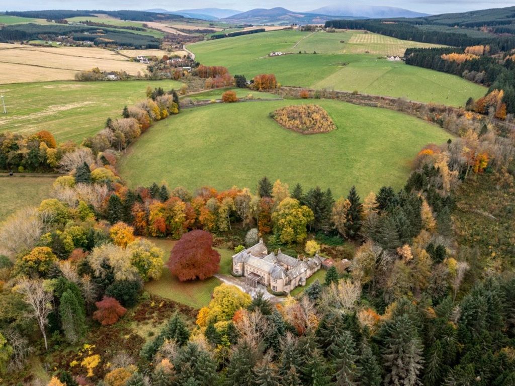 8 bed detached house for sale in Auchlunkart House, Mulben, Keith