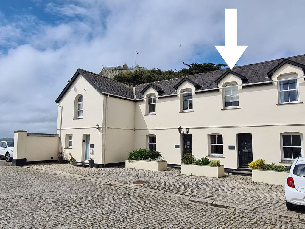 1 bed terraced house for sale in Cliff Road, Falmouth TR11, £249,500