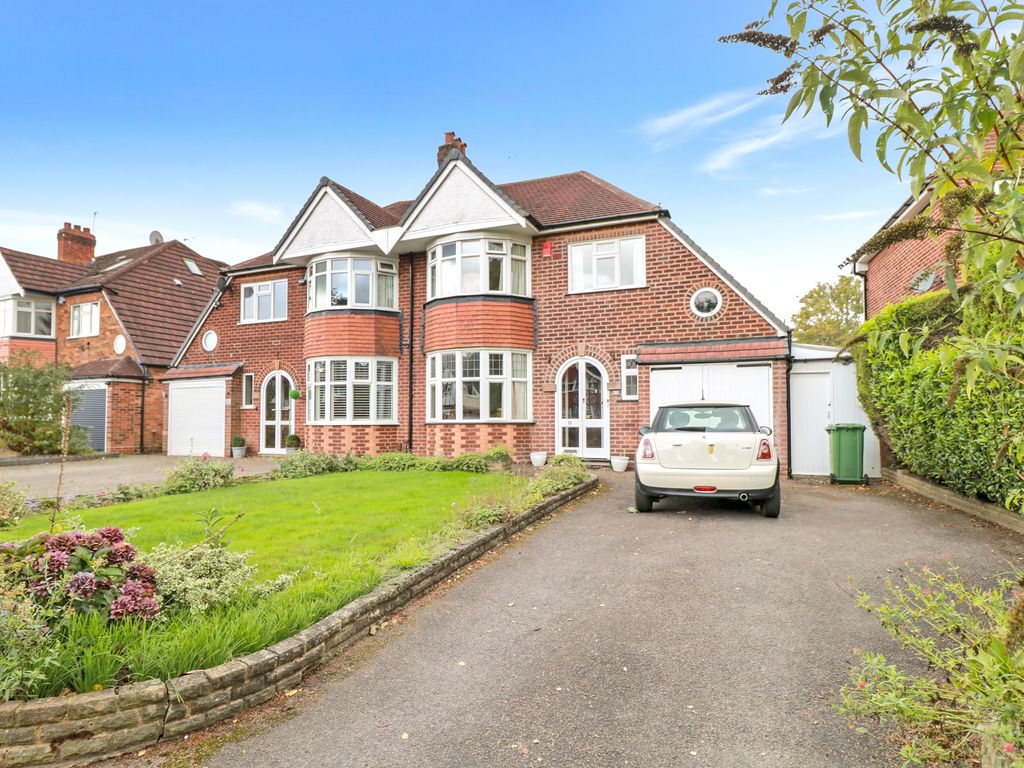 3 bed semidetached house for sale in Heaton Road, Solihull B91, £