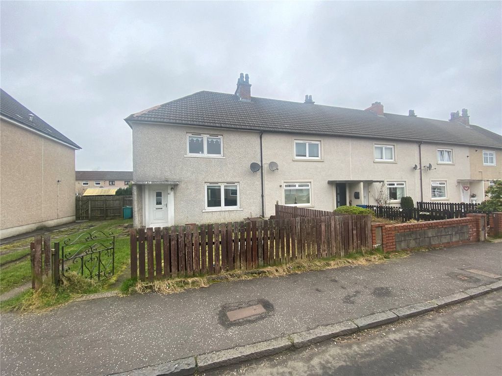 3 bed end terrace house for sale in Roughcraig Street, Airdrie ML6, £