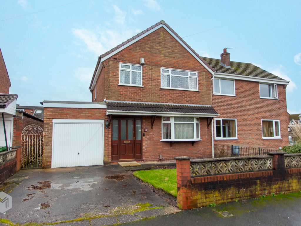 3 bed semidetached house for sale in Calder Drive, Kearsley, Bolton