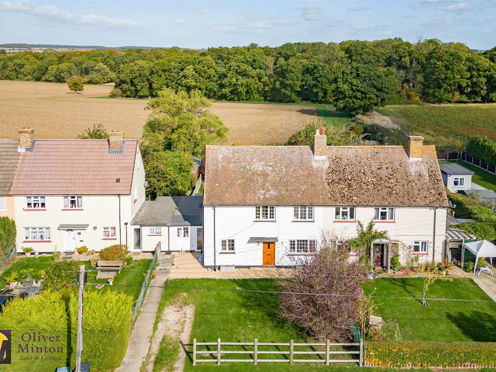 3 bed semidetached house for sale in Elm Cottage, Meesden, Buntingford