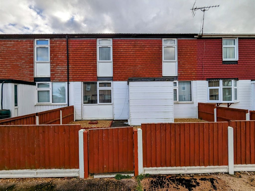 3 bed terraced house for sale in Brendon Way, Grove Farm, Nuneaton CV10