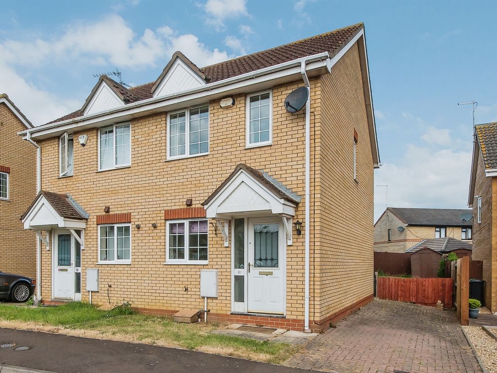 2 bed semidetached house for sale in Kedleston Road, Peterborough PE2