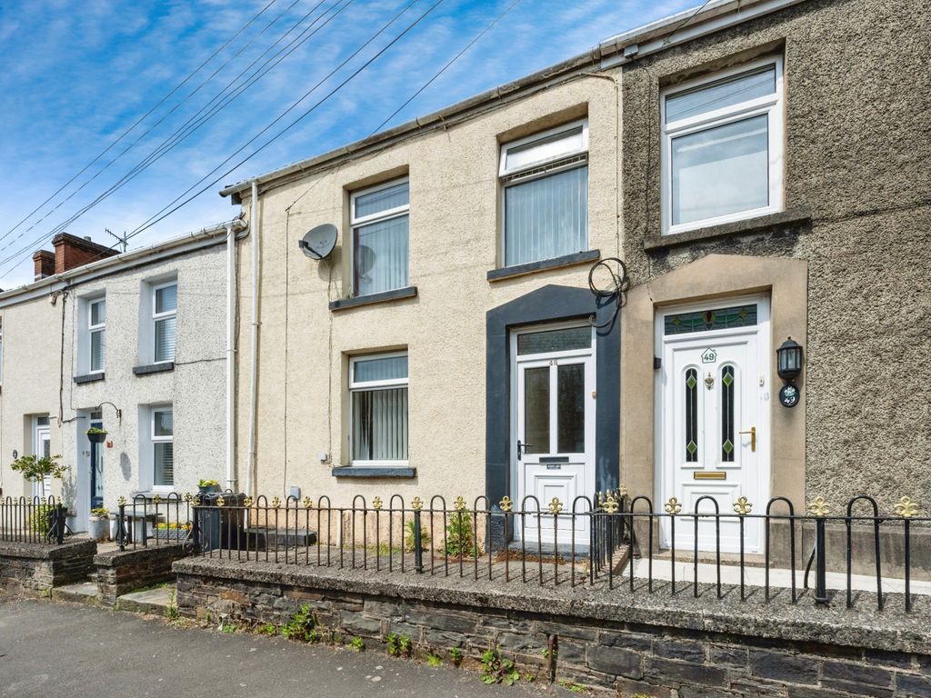3 bed terraced house for sale in High Street, Pontardawe, Neath Port Talbot SA8, £130,000 Zoopla