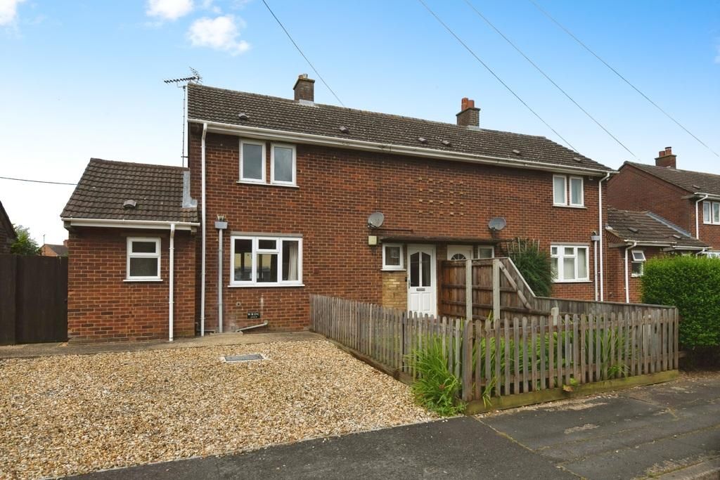 2 bed semidetached house for sale in St Leonards Road, Leverington, Wisbech, Cambs PE13, £