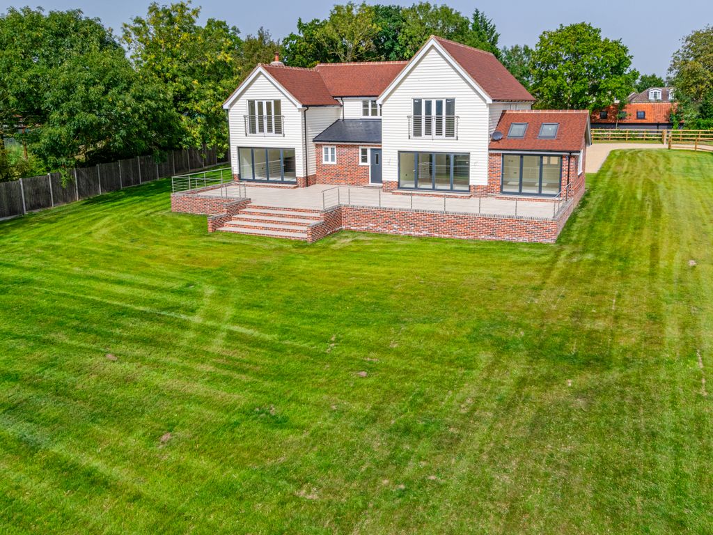 New home, 5 bed detached house for sale in Hamlet Hill, Roydon, Essex