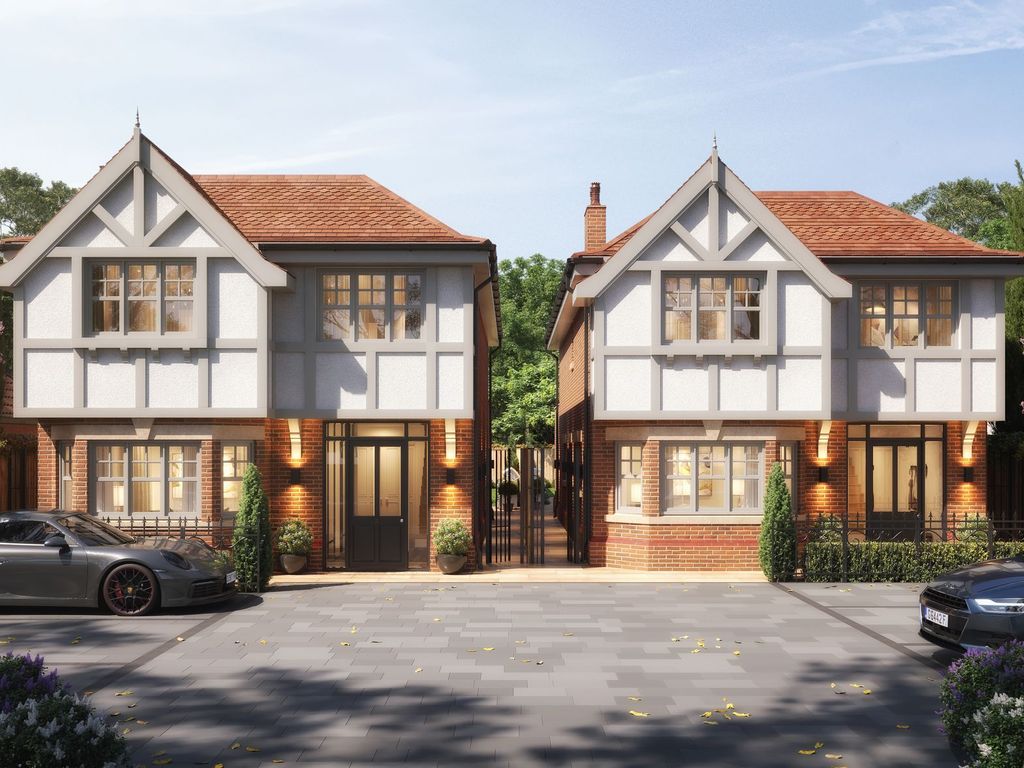 New home, 4 bed detached house for sale in Bearwood Road, Wokingham
