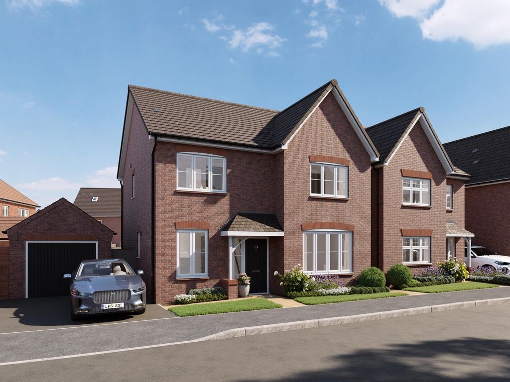 New home, 4 bed detached house for sale in "The Aspen" at Hayloft Way