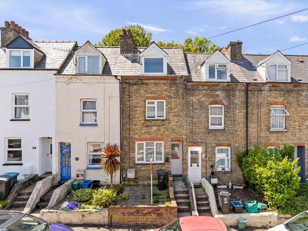 3 bed terraced house for sale in Hillside Road, Dover CT17, £190,000
