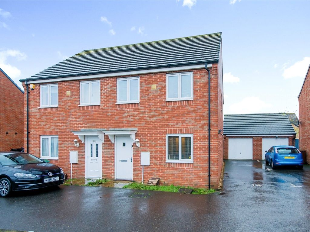 3 bed semidetached house for sale in Luna Way, Peterborough PE2, £