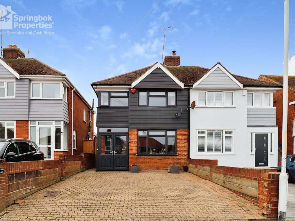 3 bed semidetached house for sale in Nash Court Gardens, Margate, Kent CT9, £340,000 Zoopla