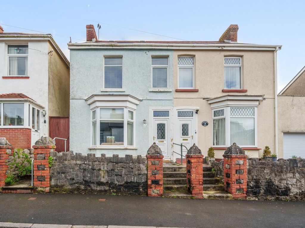 3 bed semidetached house for sale in Whitestone Lane, Newton, Swansea
