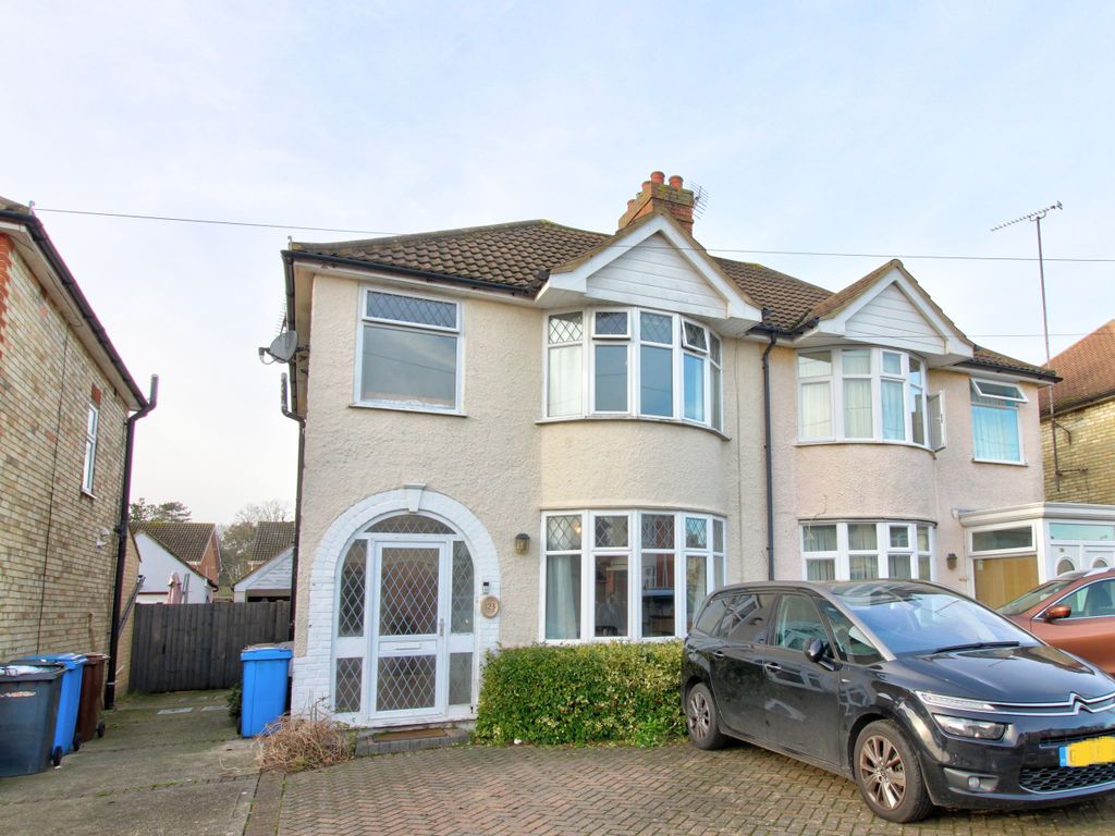 3 bed semidetached house for sale in Brunswick Road, Ipswich IP4, £