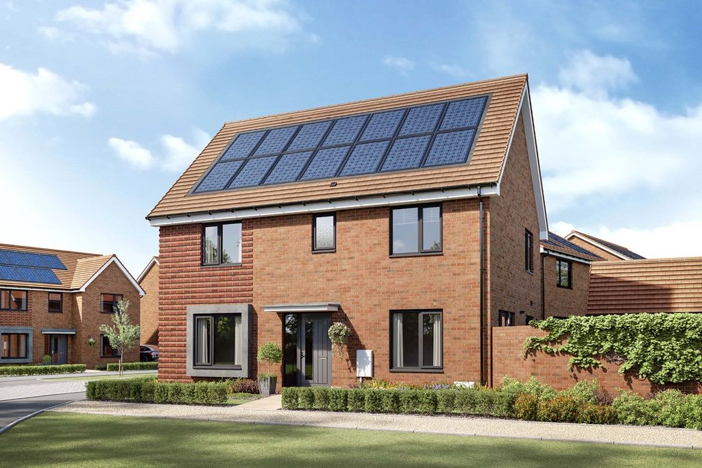 New home, 4 bed detached house for sale in "The Plumdale Plot 27" at Caravan Park, New Road