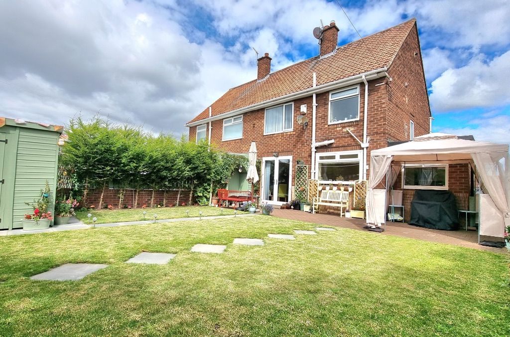 3 bed semidetached house for sale in Netherby Drive, Newcastle Upon