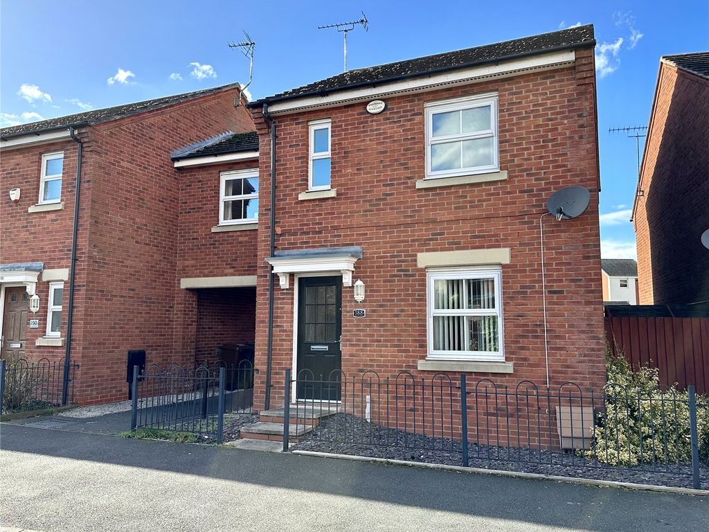 3 bed semidetached house to rent in Welland Road, Hilton, Derby DE65