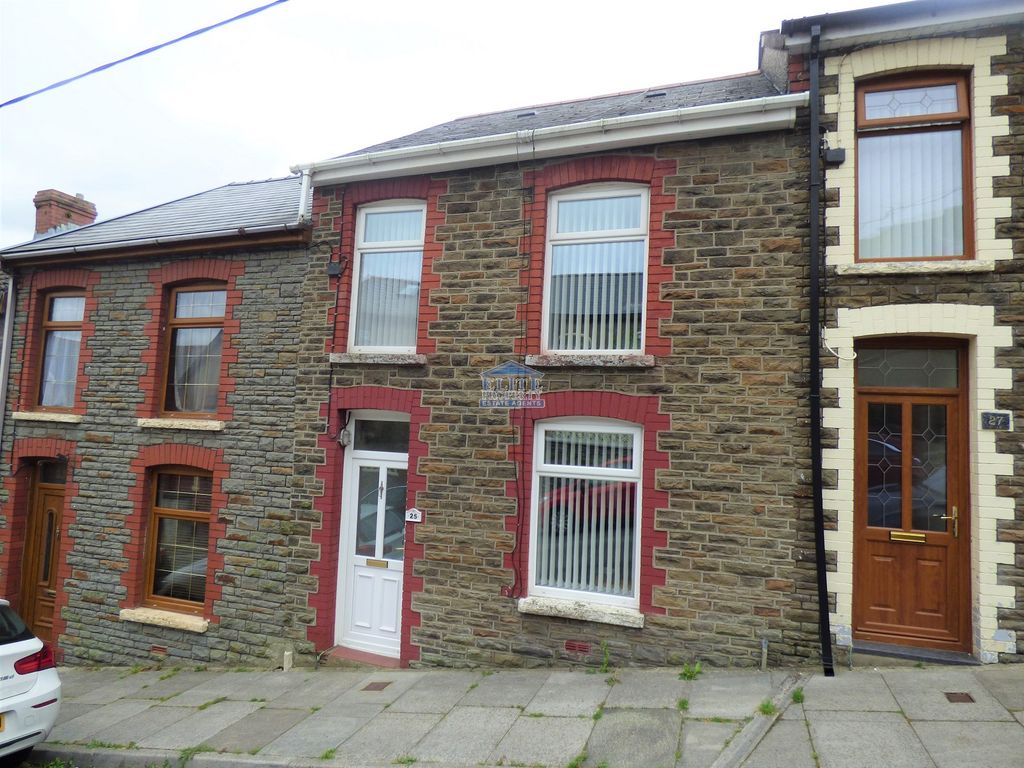3 bed terraced house for sale in Caedu Road, Ogmore Vale, Bridgend