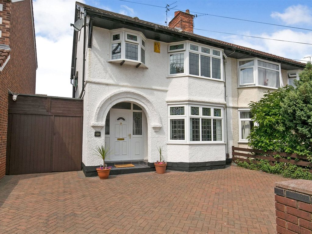 4 bed semidetached house for sale in Bickerton Avenue, Wirral CH63 Zoopla