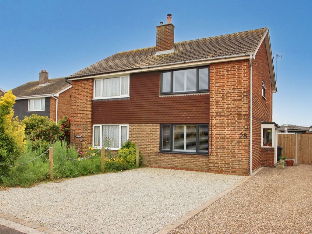 3 bed semidetached house for sale in Charles Road, Deal CT14, £325,000