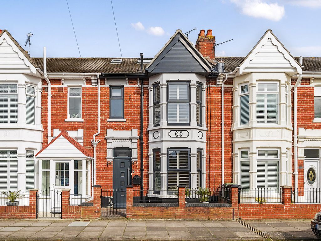 4 bed terraced house for sale in Lyndhurst Road, Portsmouth PO2, £