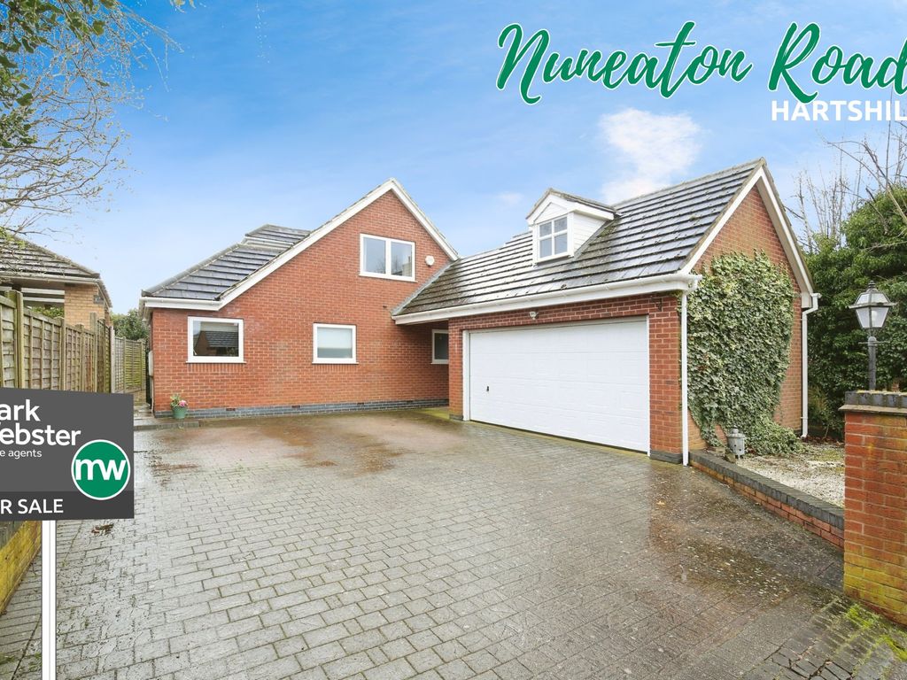 4 bed detached bungalow for sale in Nuneaton Road, Hartshill, Nuneaton