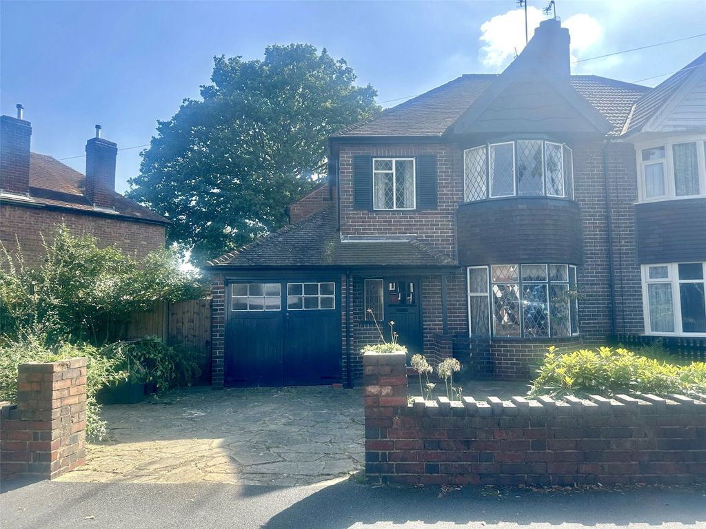 3 bed semidetached house for sale in Sandgate Road, Birmingham, West Midlands B28, £350,000