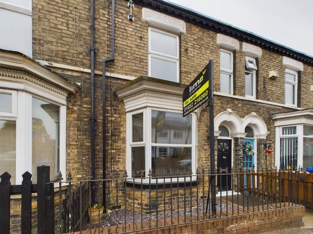 2 bed terraced house for sale in Main Street, Willerby HU10, £153,950