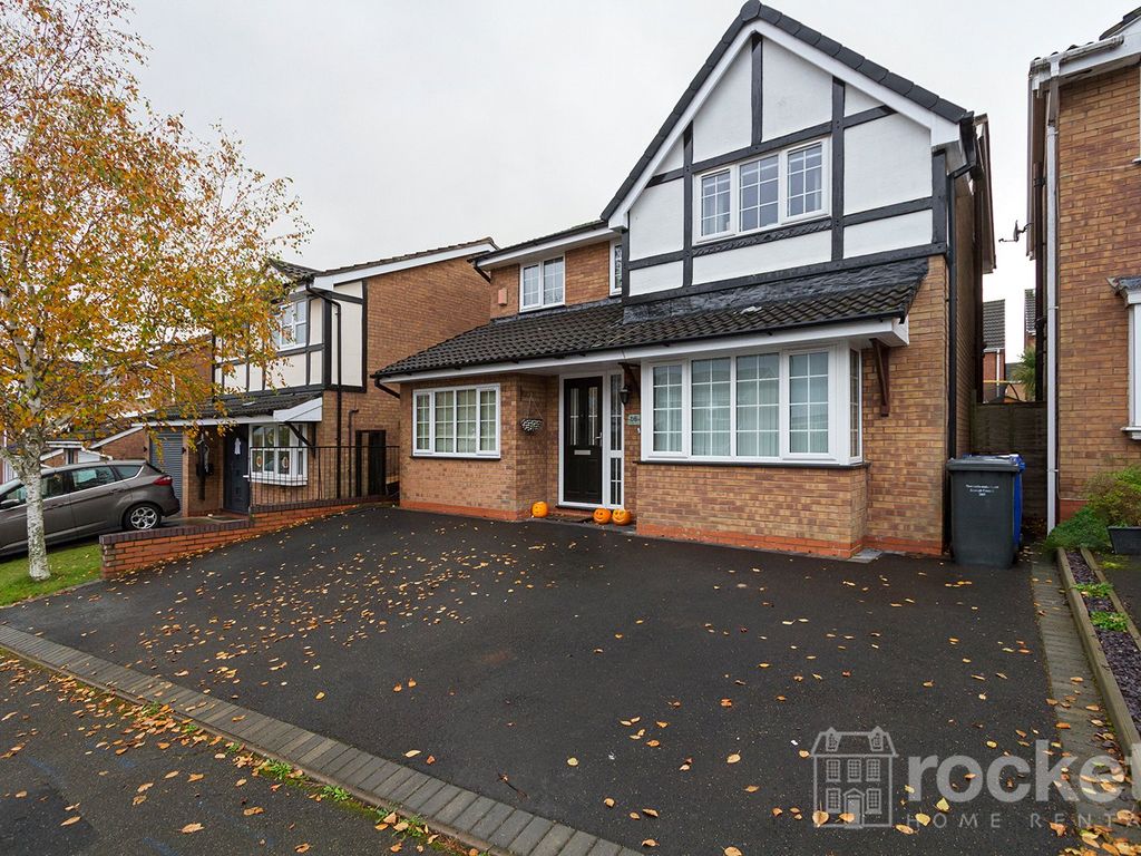 4 bed detached house to rent in Calrofold Drive, Waterhayes, Newcastle