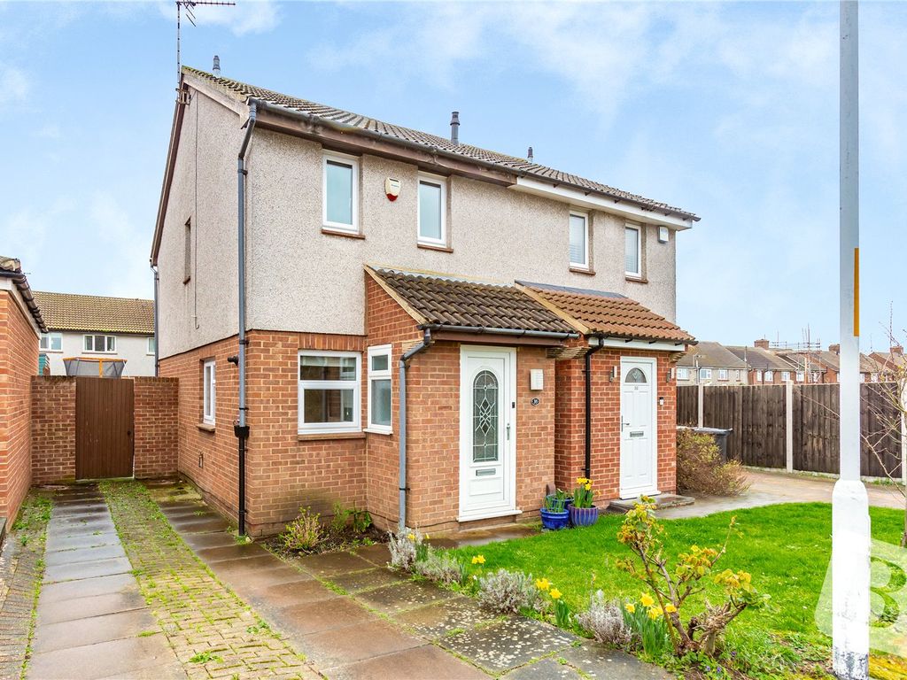 2 bed semidetached house for sale in Chadwick Close, Northfleet, Gravesend, Kent DA11, £325,000