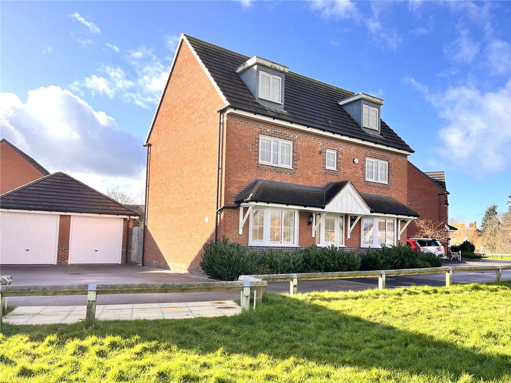 5 bed detached house for sale in Maithen Crescent, Bowbrook, Shrewsbury