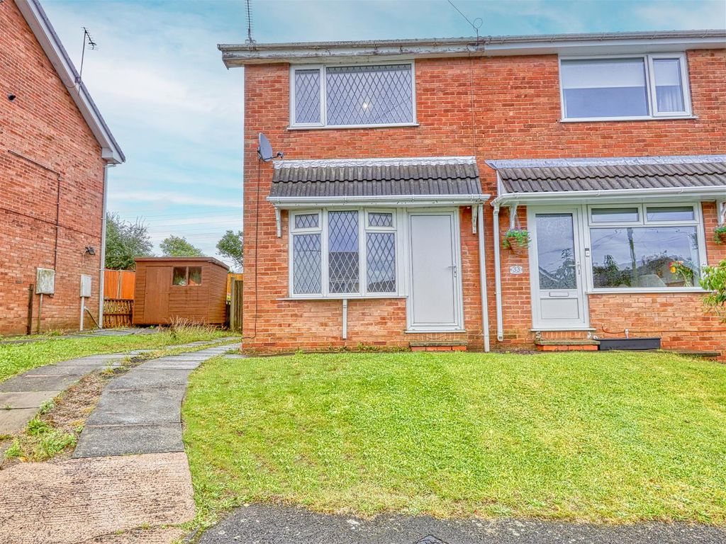 2 bed semidetached house for sale in The Paddocks, Pilsley