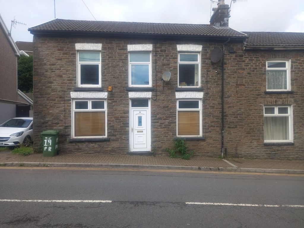 3 bed end terrace house for sale in Penrhiwfer Road, Tonypandy CF40, £