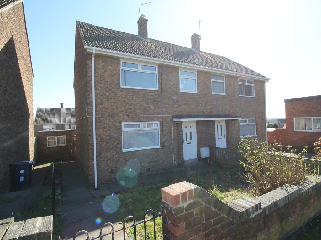 2 bed semidetached house for sale in Boult Terrace, Shiney Row