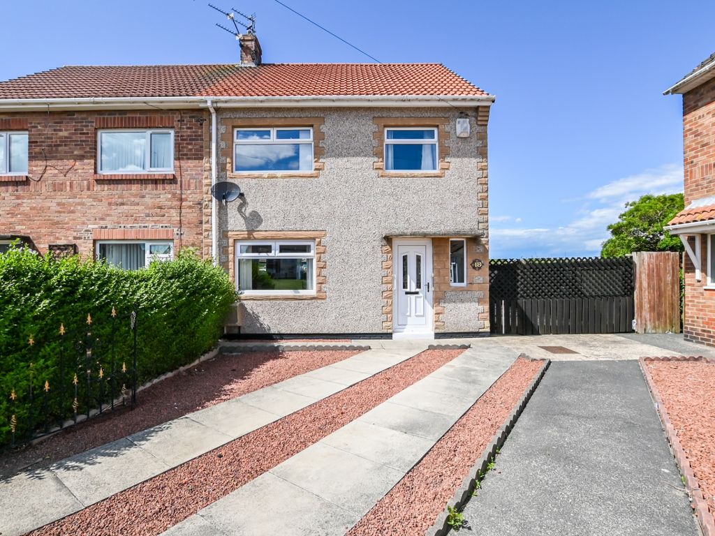3 bed semidetached house for sale in Millbank Place, Bedlington NE22