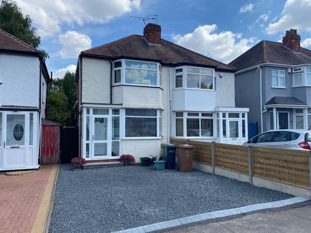 2 bed semidetached house for sale in Summerfield Road, Olton, Solihull