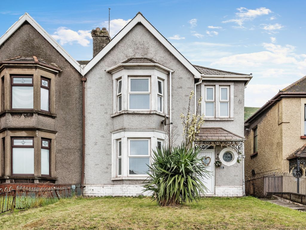 3 bed semidetached house for sale in Margam Road, Port Talbot SA13, £